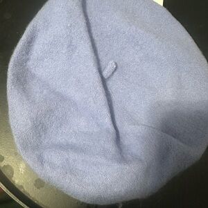 Blue Beret Hat